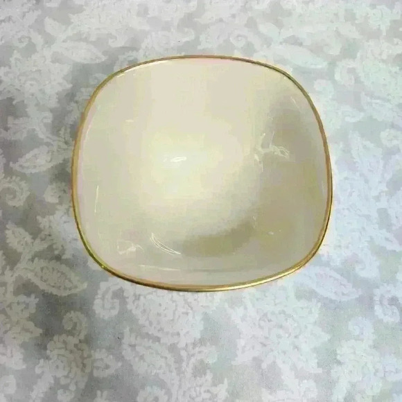 Lenox porcelain candy dishes SET OF 2 ivory - Picture 6 of 12